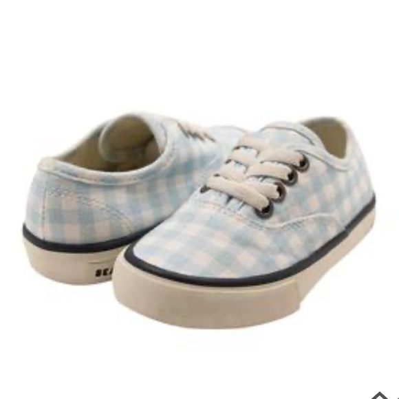 SeaVees Baja Shoes in Buckhead Blue Gingham for The Beaufort Bonnet Company NIB - Picture 3 of 9